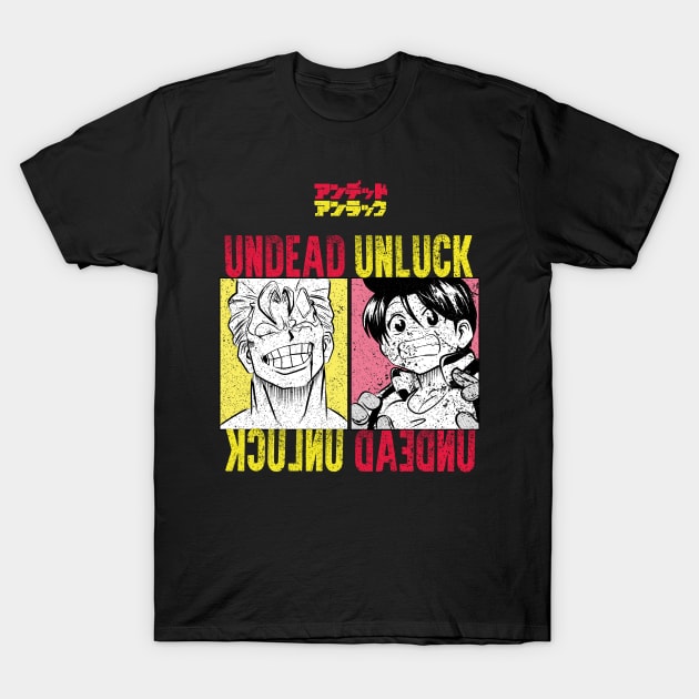 UNDEAD UNLOCK: UNDEAD UNLOCK (GRUNGE STYLE) T-Shirt by FunGangStore